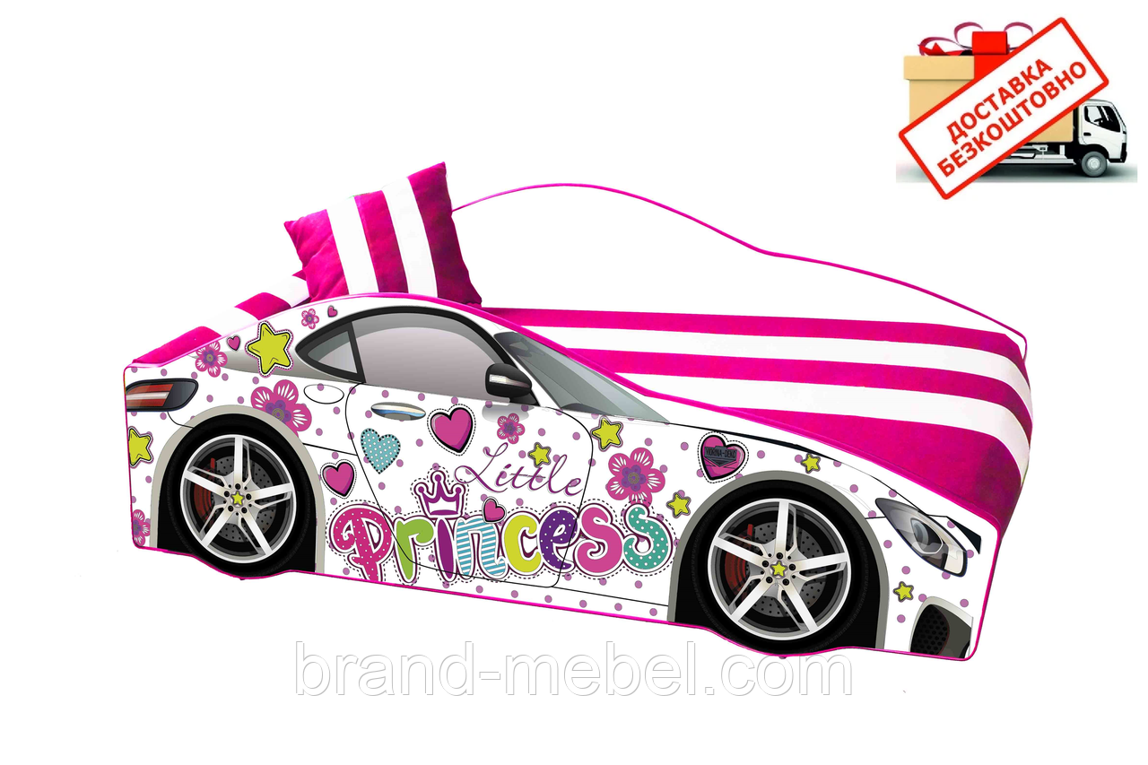 Дитяче ліжко машина  Принцеса серії Еліт, фото 1