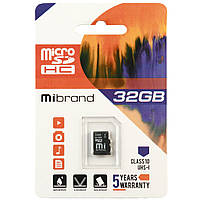 Картка пам'яті microSDHC Mibrand 32 GB Class 10
