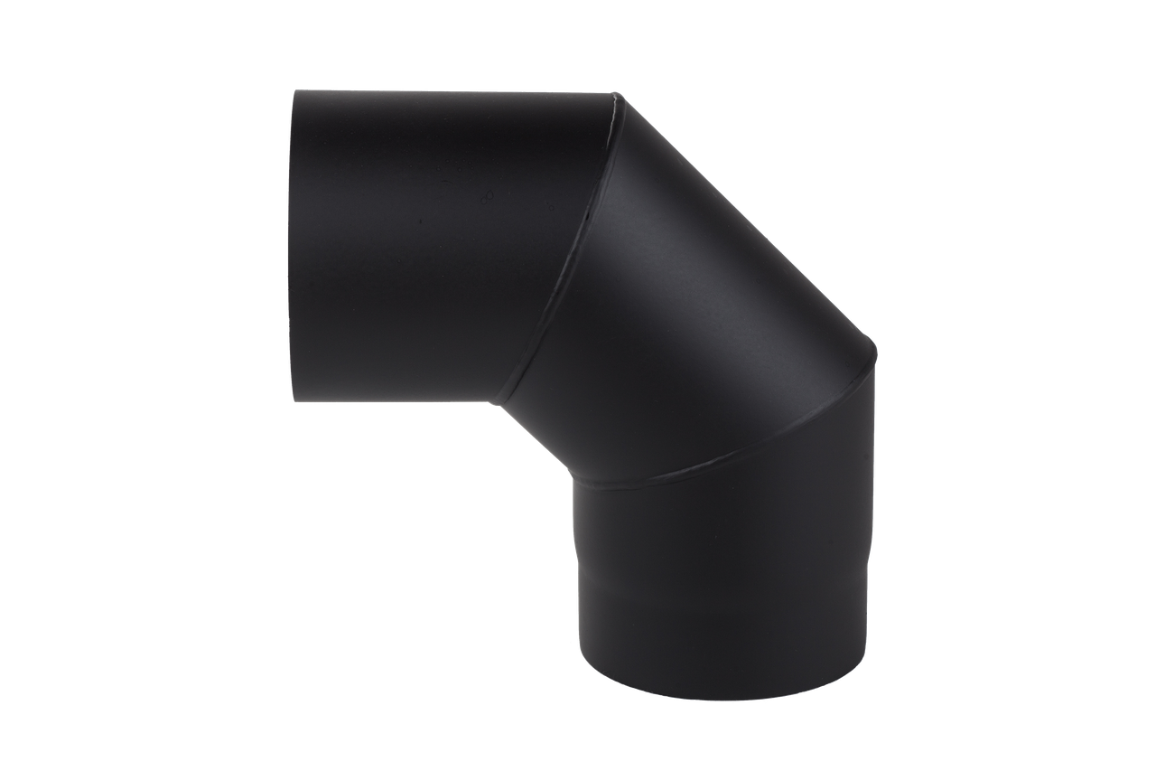 Коліно 90° ø150 мм 2 мм димохідне, фото 1