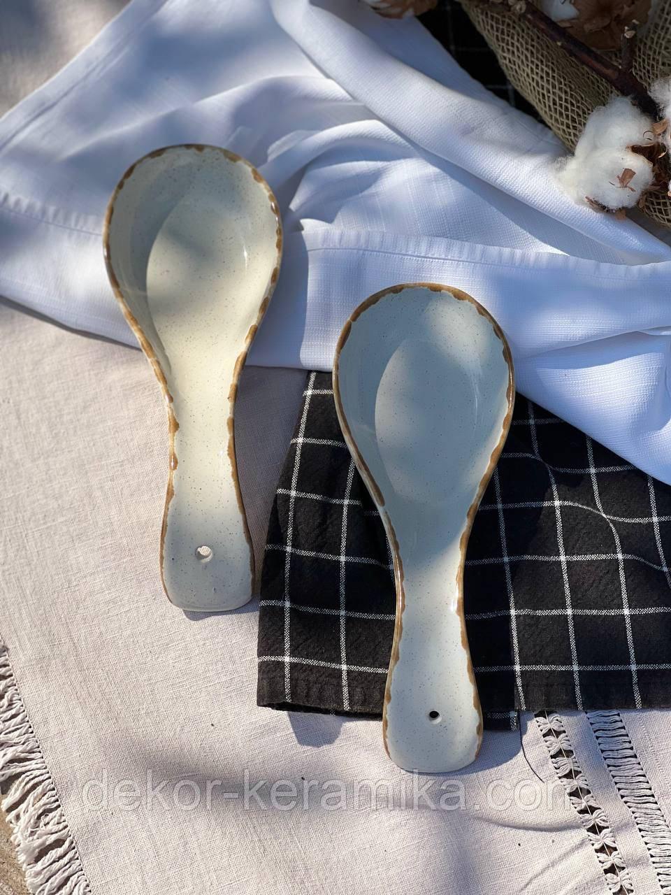 Підставка під ложку, "Коричневий лофт"