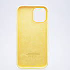 Чохол накладка Original Packing для iPhone 12 Pro Max Mellow Yellow Жовтий, фото 2