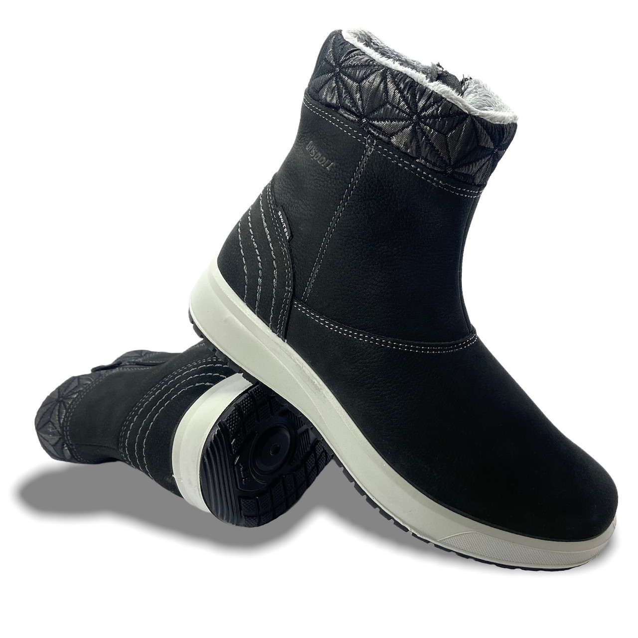 Жіночі зимові черевики Grisport Spo-Tex (Італія) шкіряні нубук водонепроникні 43611C8Ln