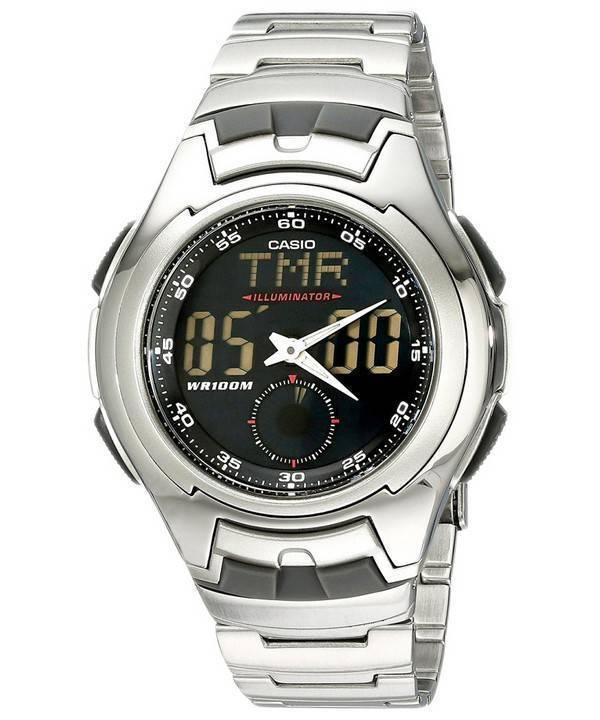 Годинник чоловічий Casio AQ-160WD-1BVEF електронний водонепроникний