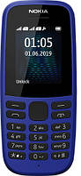 Мобільний телефон NOKIA 105 Dual SIM (синій) TA-1174