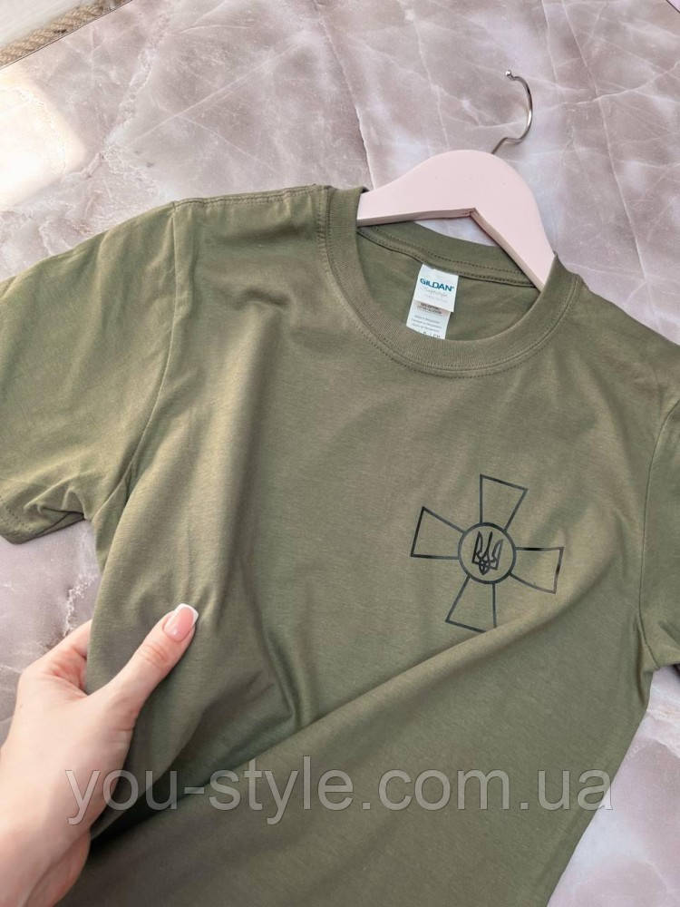 Футболка ЗСУ хакі