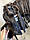 Жіноча норкова шуба, автоледі під пояс М розмір насиченого темно-коричневого кольору, фото 4