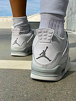 Модні жіночі кроссівки Nike Air Jordan Retro 4. Кросси жіночі весна осінь Найк Аір Джордан 4 Ретро., фото 8