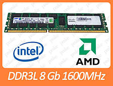 Серверна DDR3L 8GB 1600 MHz (PC3-12800R) різні виробники