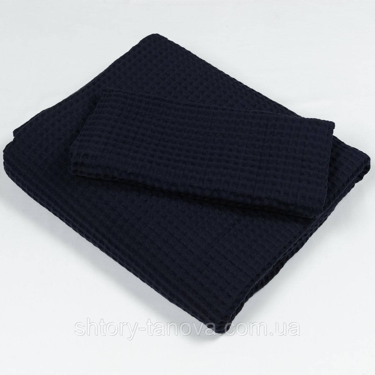 Комплект "ЛІЗА" синій, покривало і 1 наволоч, фото 1