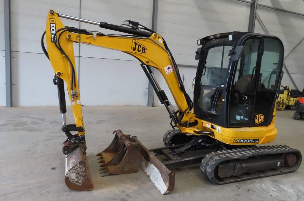 Мініекскаватор JCB 8035 ZTS 2014 року