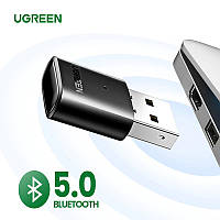 USB адаптер Bluetooth 5.0 для компьютера и ноутбука UGREEN (черный)