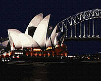 Картина по номерам Сиднейский оперный театр, 40х50 (GX7491)
