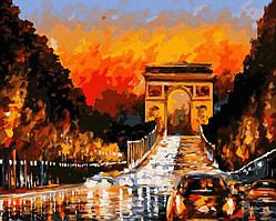 Картина за номерами Фарби Тріумфальної арки, 40х50 (GX8211)