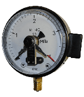 Электроконтактные манометры МТ-4С 4 МПа (40кгс / 40бар)