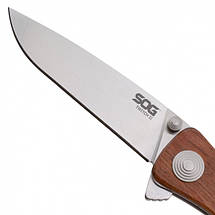 Ніж розкладний SOG Twitch II (Wood Handle), фото 5