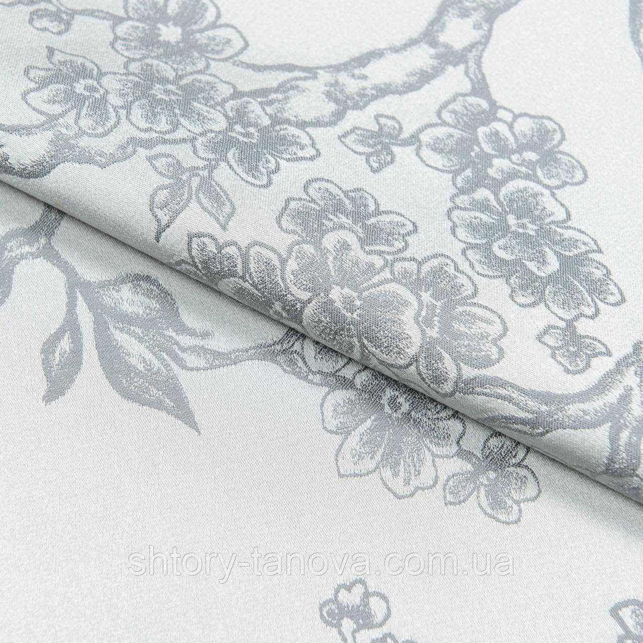 ЖАККАРД ВЛАСТА / Японський сад, сірий, фото 1