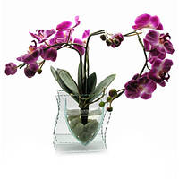 Искусственная Орхидея в стекле