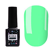 Гель-лак Kira Nails №026 (світлий бірюзовий, емаль), 6 мл