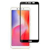 Защитное стекло на Xiaomi Redmi 6 / 6A (Черное)