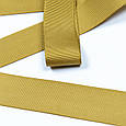 Репсова стрічка ГРОГРЕН / GROGREN гороховий 31 мм (20м), фото 2
