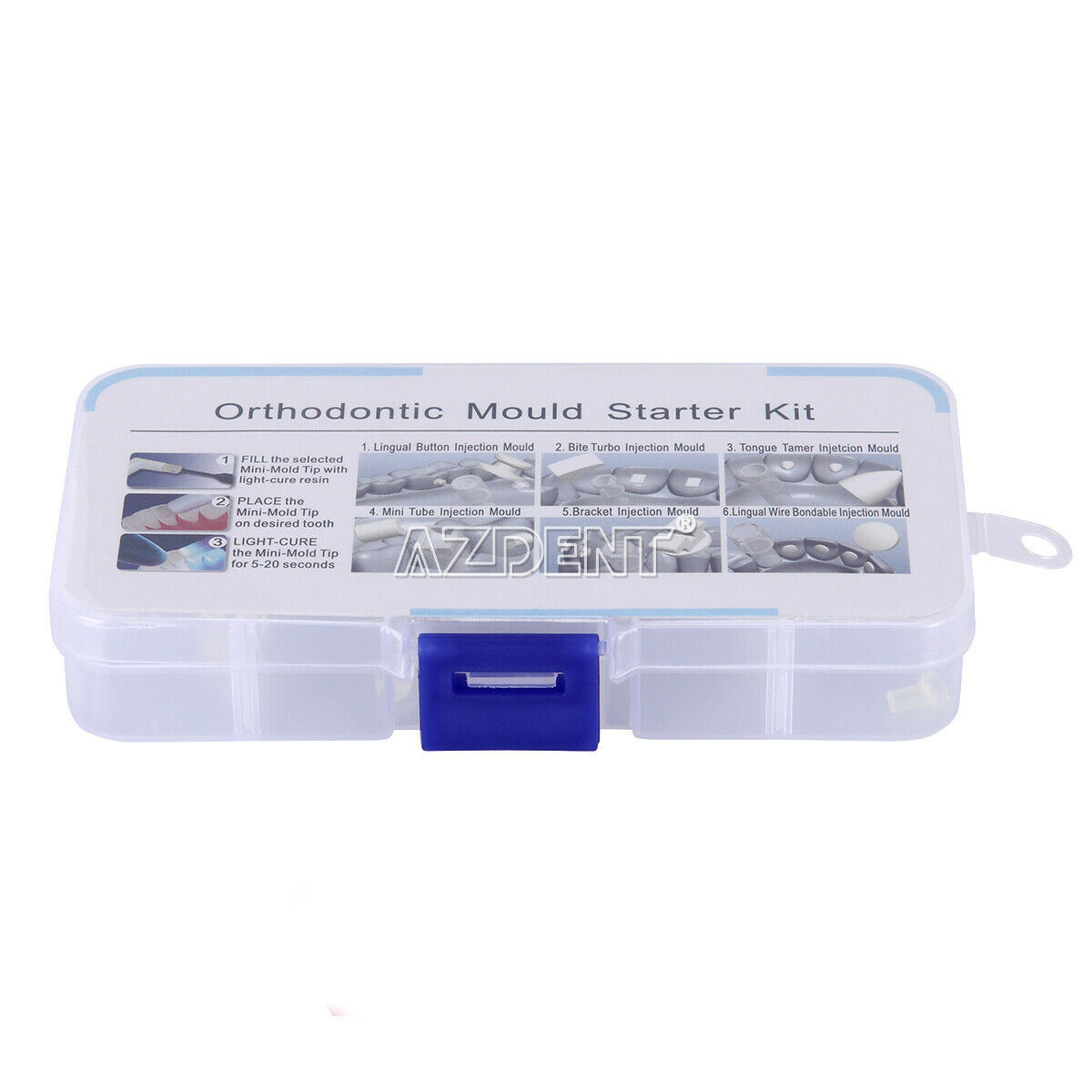Набір форм для виготовлення ортодонтичних атачментів Azdent Mould starter kit