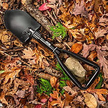 Туристична розкладна лопата SOG Entrenching Tool Hardcased (Black), фото 4