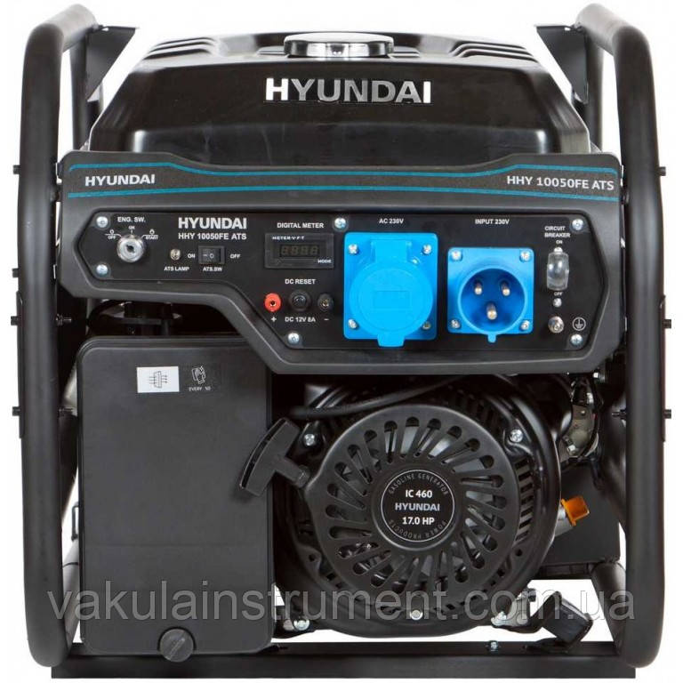 Генератор бензиновий HHY 10050FE ATS Hyundai, фото 1