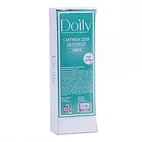 Полоски для депиляции в коробке Doily® 7х22 см (100 шт/кор) Цвет: белый