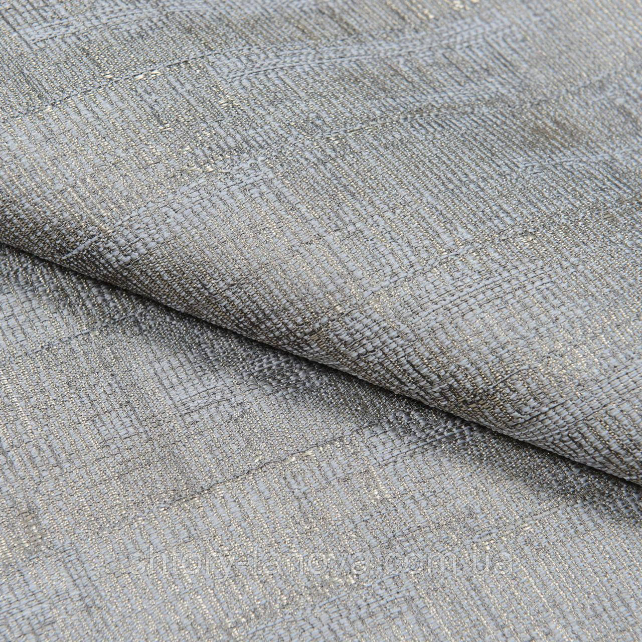 Жаккард меланж ЛЕО / сірий, бежі, фото 1