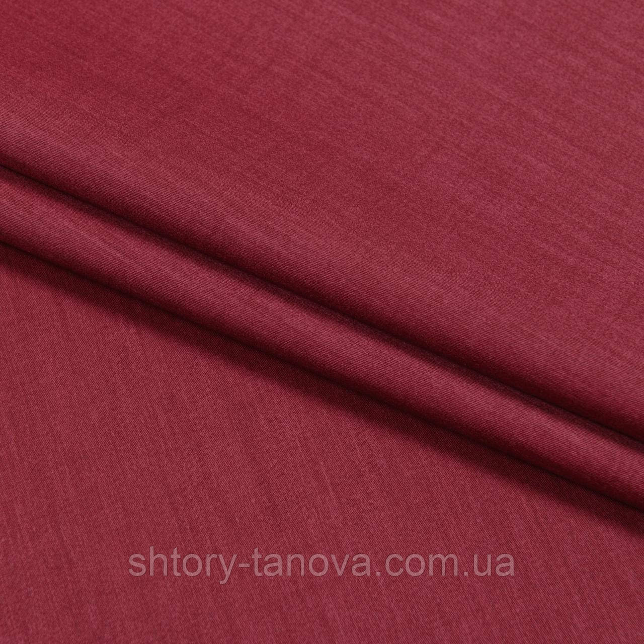 Декоратний сатин МАОРІ / MAORI вишня, фото 1