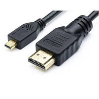 Кабель HDMI - micro HDMI 1,0м ATCOM Full HD/4K/3D v 1.4 блистер (15267)