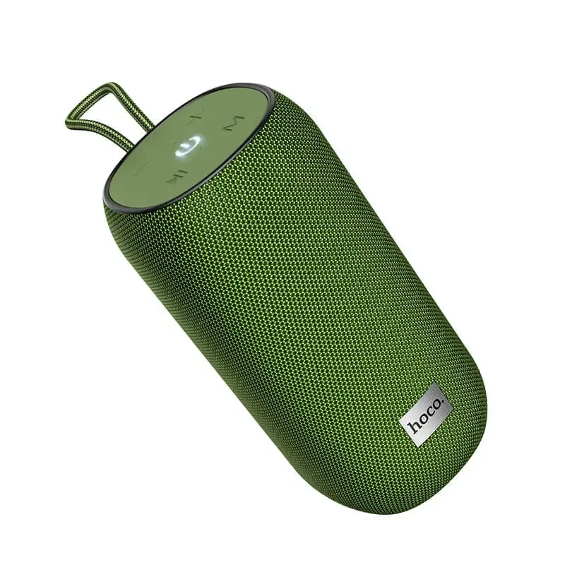 Колонка Bluetooth HOCO Sonar sports BT speaker HC10 IPX5 |BT5.0, TWS, AUX, FM, TF, USB, 3Hours, 5W| army-green - фото 1 - id-p1659994397