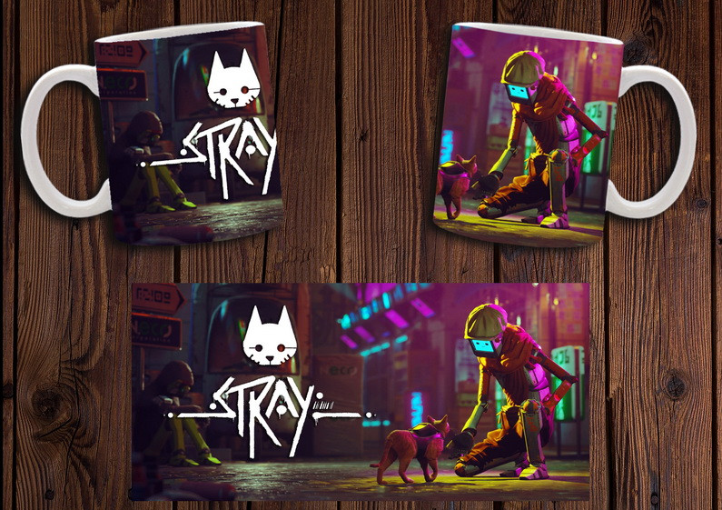 Чашка "Stray" / Кружка Стрей №12