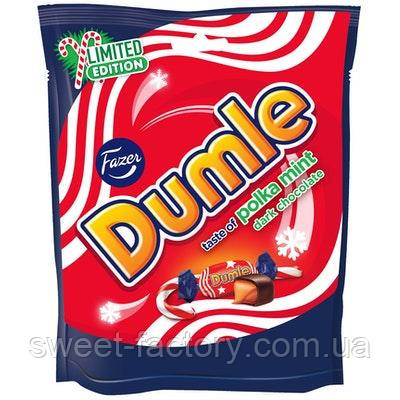 Ирис Fazer Dumle Polka Mint Dark Chocolate 220g