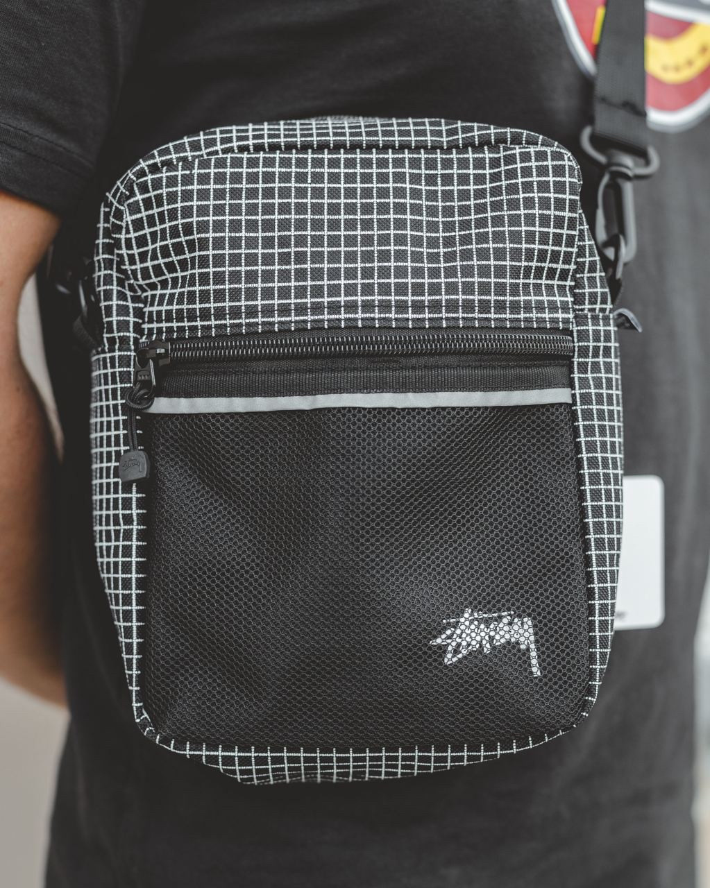 Сумка Stussy черная мессенджер, барсетка стуси мужская (ID#1660049733 ...