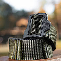 M-Tac ремінь Double Sided Lite Tactical Belt Olive/Black M, фото 3