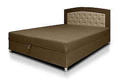 Ліжко двоспальне з нішею для білизни "Адель" Бежевий