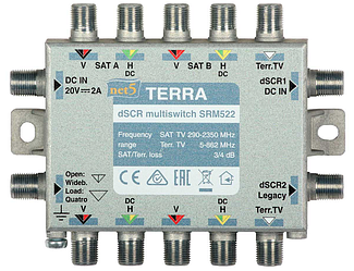 Мультисвіч каскадний прохідний TERRA SRM 522