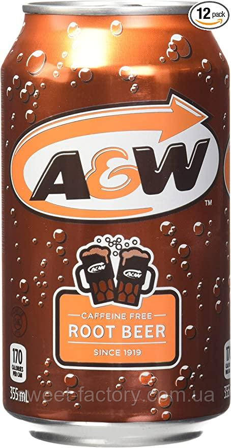 A&W Root Beer 355ml, фото 1