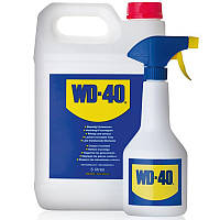 Мастило універсальна WD-40 аерозоль каністра 5л + розпилювач