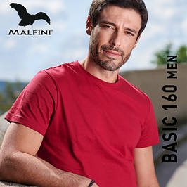 Чоловічі футболки MALFINI BASIC 160, розміри від S до 3XL