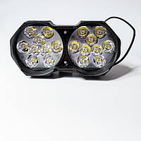 Балка LED (противотуманка) светодиодная L-15 (18 светодиодов) 12-24V 6000 K (производство LED,Китай)