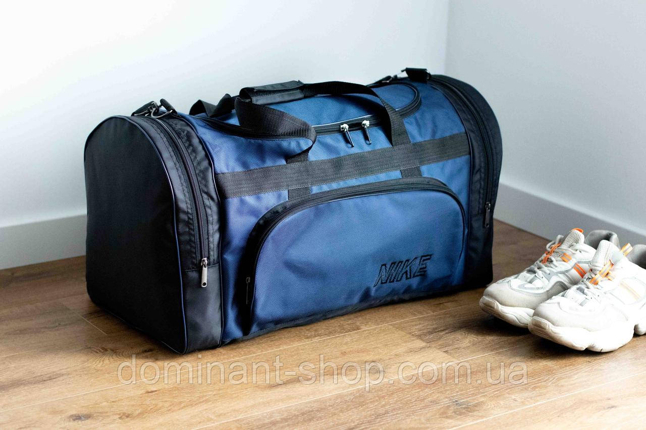 Мужская Дорожная Спортивная Сумка Nike Biz Blue для Тренировок и ...