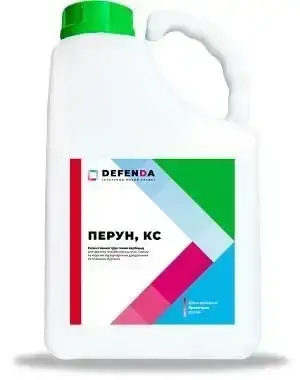 Ґрунтований гербіцид Перун 5 л DEFENDA (Прометрин 500 г/л) для соняшника, гороху, кукурудзи, картоплі, сої, фото 1