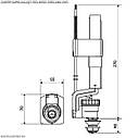 Клапан заповнення K.K.POL ZND/110- 1/2″ МО, нижн. латунь, фото 3
