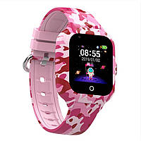 Детские умные GPS часы Wonlex KT22s Pink с видеозвонком (SBWKT22SP)