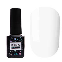 Гель-лак Kira Nails №036 (білий, емаль), 6 мл