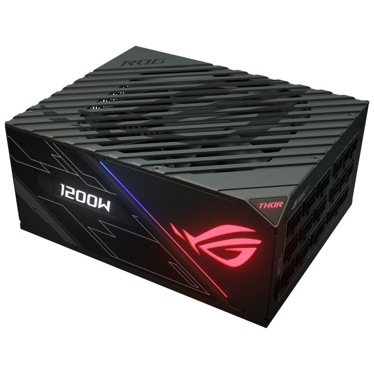 Блок живлення Asus ROG Thor 1200 W 80 Plus Platinum Aura OLED (90YE0080-B001N0)