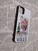 Чехол Призма Леди (силикон + пластик) для Apple iPhone 11 (Vogue)