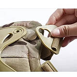 Наколінники і налокітники тактичні мультикам військові, фото 3